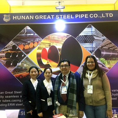 格润德参加哥伦比亚石油展，助力中国钢铁迈向全球